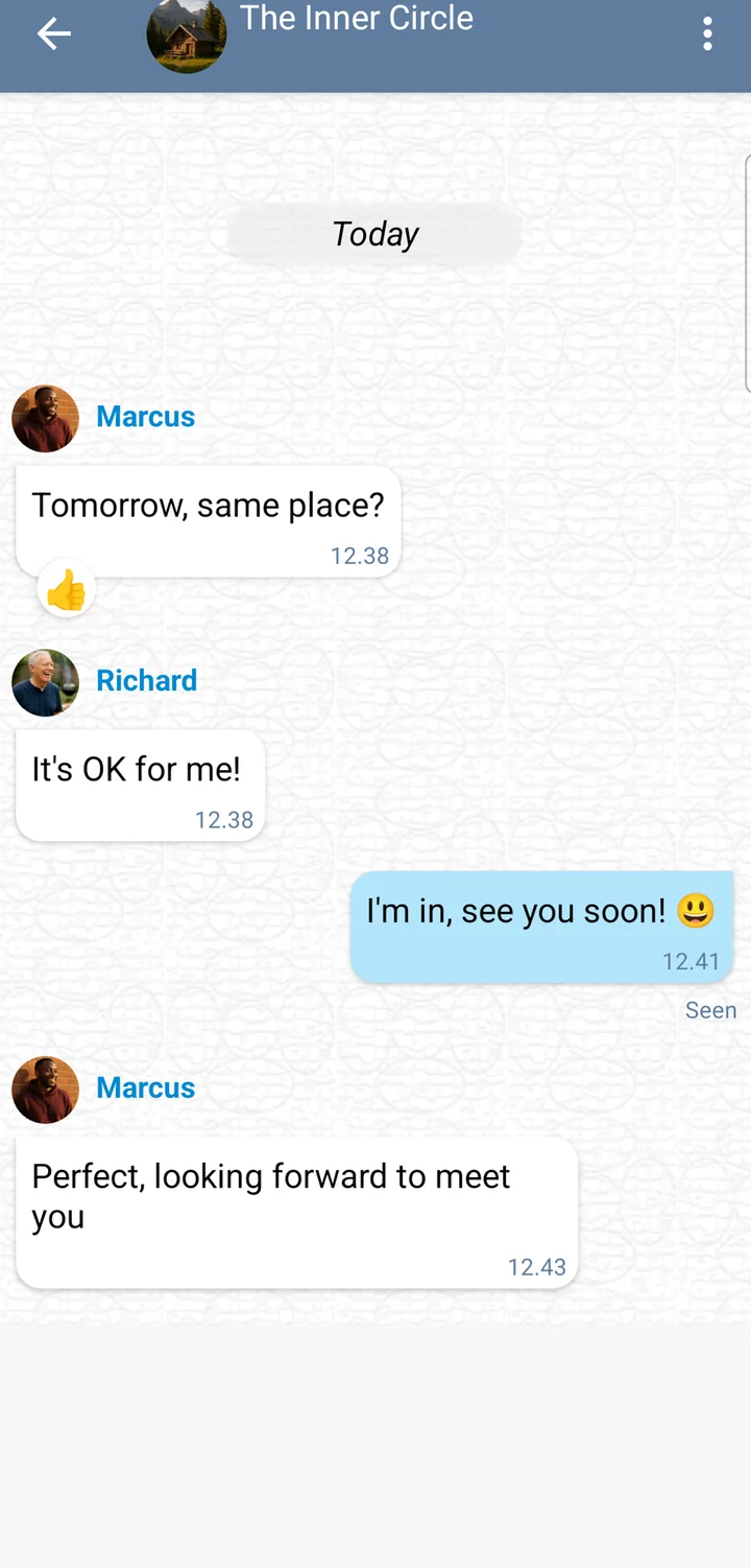 MindTheClub encrypted group chat